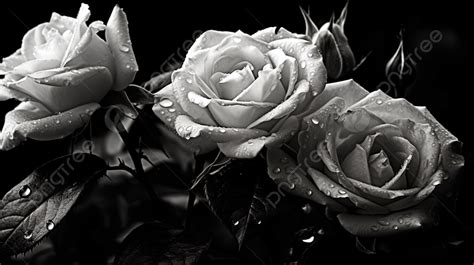 black and white rose pics|More.